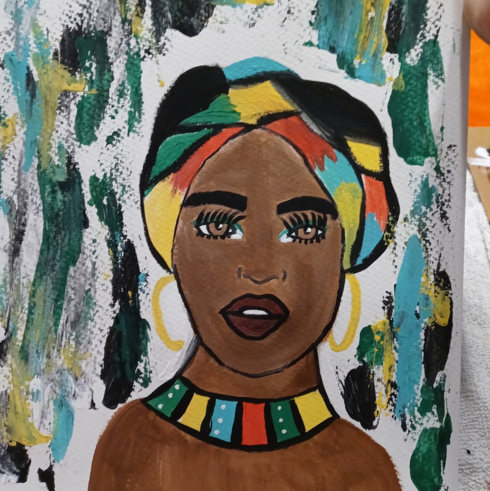 Art on canson paper